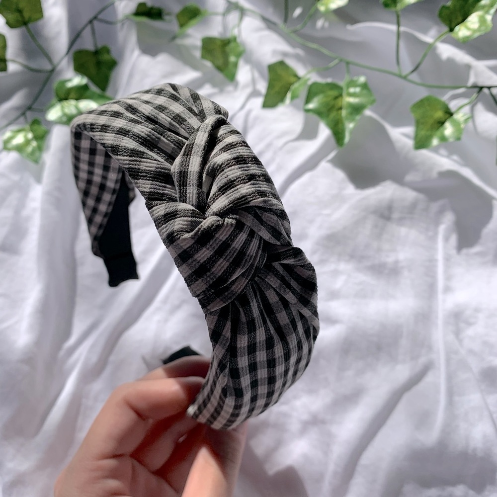 Gingham Headband - Picture 1 of 2